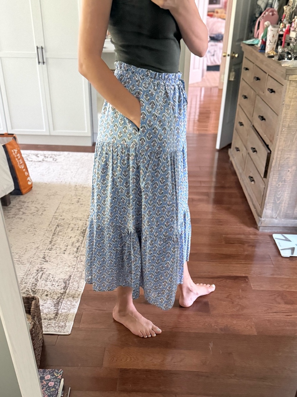 J Crew Midi Skirt L - Picture 2 of 5